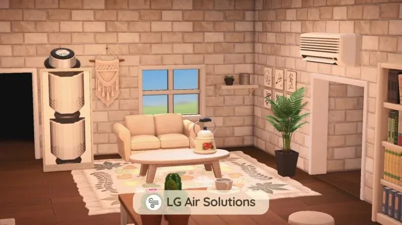 LG전자 H&A 2021 메타버스 캠페인 모여봐요 동물의 숲(Animal Crossing) 활용 소재