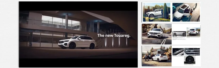 Volkswagen 투아렉(Touareg) 런칭 캠페인 소재